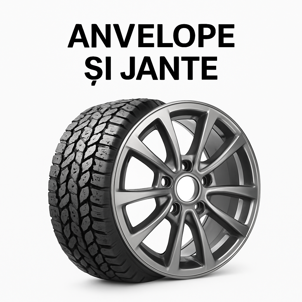 Anvelope off-road și jante rezistente pentru orice teren.