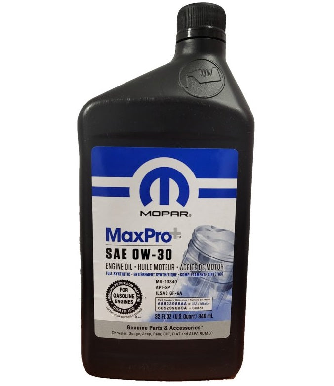 Mopar Ulei Motor 0W30 0.946L – 68444159AA
