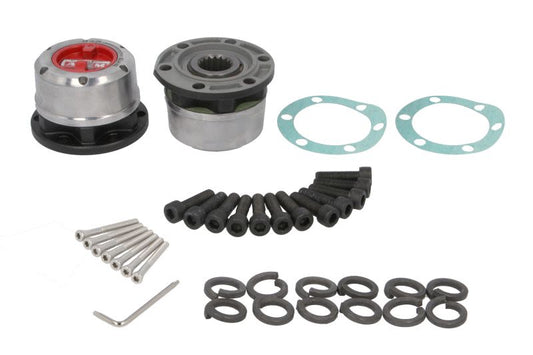 Set 2 butuci roată manuali ranforsați, OPEL FRONTERA A, 4x4, compatibil 2.0–2.8 TD (1992–1998)