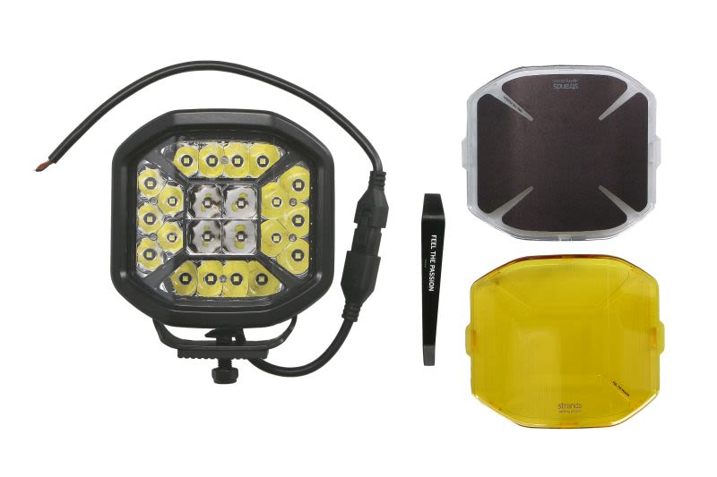 LED Bar Strands Siberia X Driving Light 7” 92W, poziție alb/galben