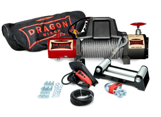 Troliu electric DWM 12000 HD KIT – 12.000 lbs, 12V | SmartOffroad