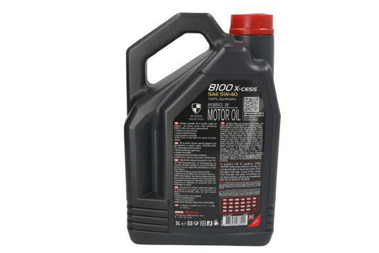 Ulei Motor Motul 8100 X-cess 5W40 5L – Protecție pentru SUV & 4x4